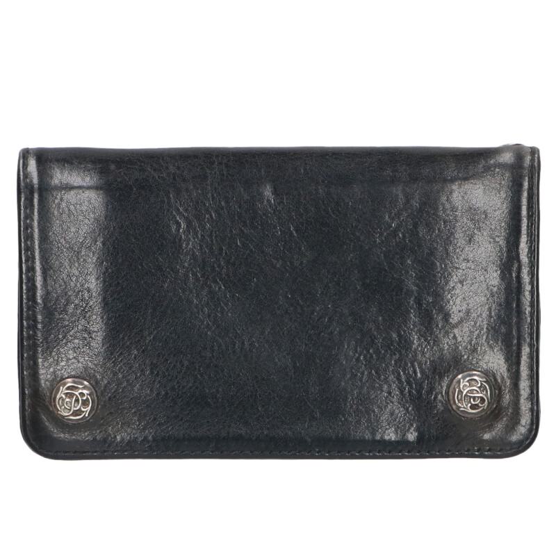 Chrome Hearts 1ZIP Floral Button Leather Size ONE SIZE