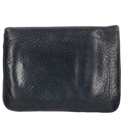Chrome Hearts JOEY Leather Wallet Black/Silver