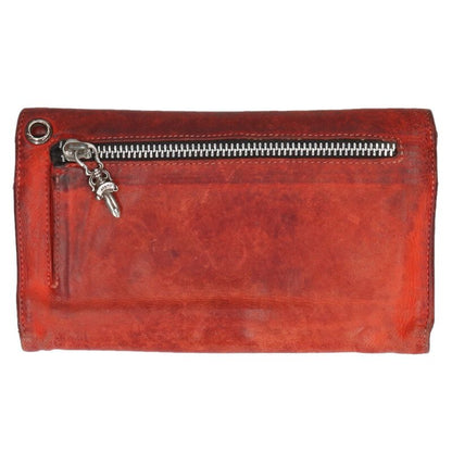 Chrome Hearts WAVE Cross Ball Leather Wallet Size ONE SIZE