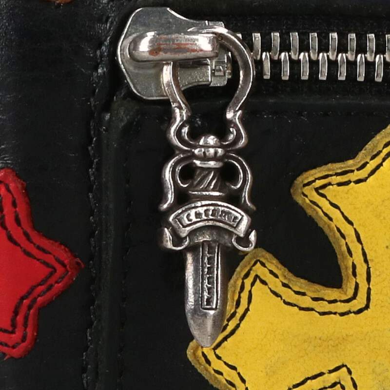 Chrome Hearts Wave Cross Patch Wallet Multi Size ONE SIZE