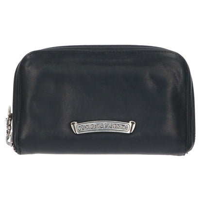 Chrome Hearts REC F ZIP MINI Round Zip Wallet