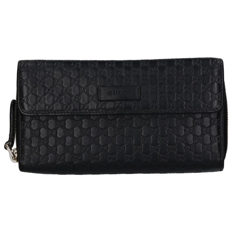 GUCCI GG Monogram All-Over Wallet Black Size ONE SIZE