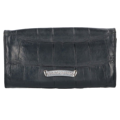 Chrome Hearts JUDY ALLIGATOR Pave Cross Wallet