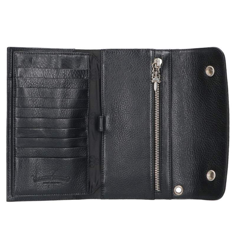 Chrome Hearts WAVE Cross Ball Leather Wallet Size ONE Multi