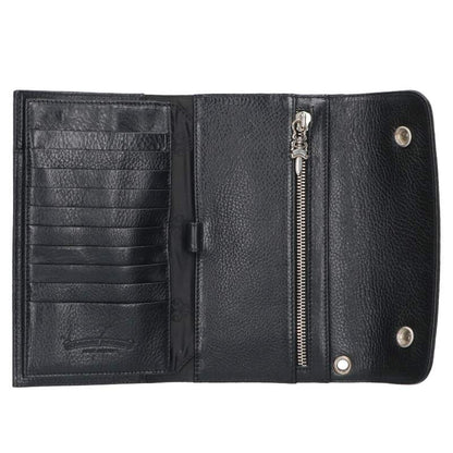 Chrome Hearts WAVE Cross Ball Leather Wallet Size ONE Multi