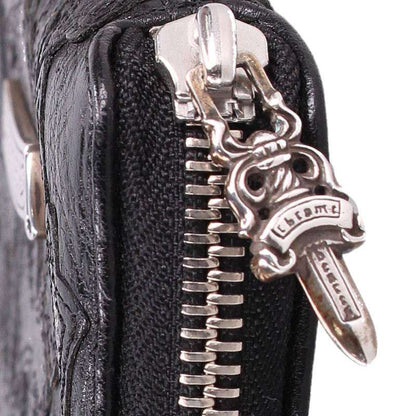 Chrome Hearts BANK ROBBER Cemetery Cross Zip Size ONE SIZE