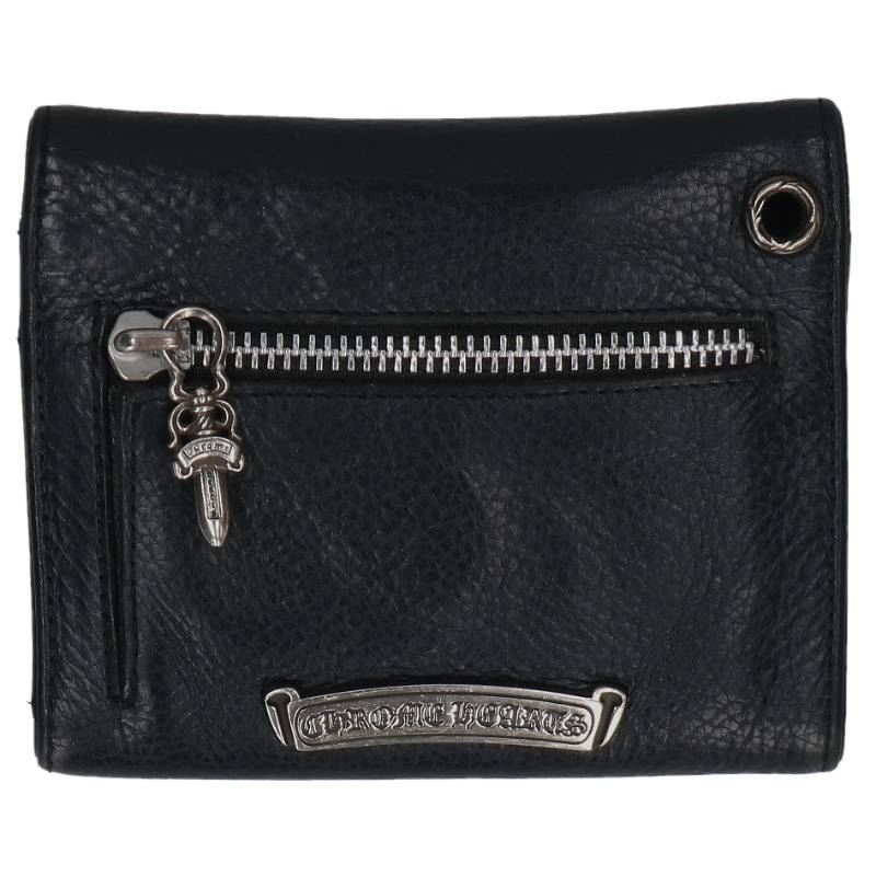 Chrome Hearts WAVE MINI Cross Ball Leather Size ONE SIZE