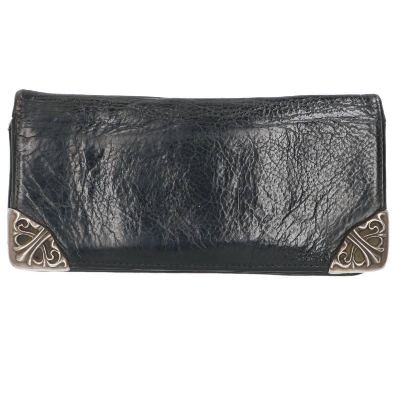 Chrome Hearts LNG SNGL FLD TIPS Leather Wallet Size ONE SIZE