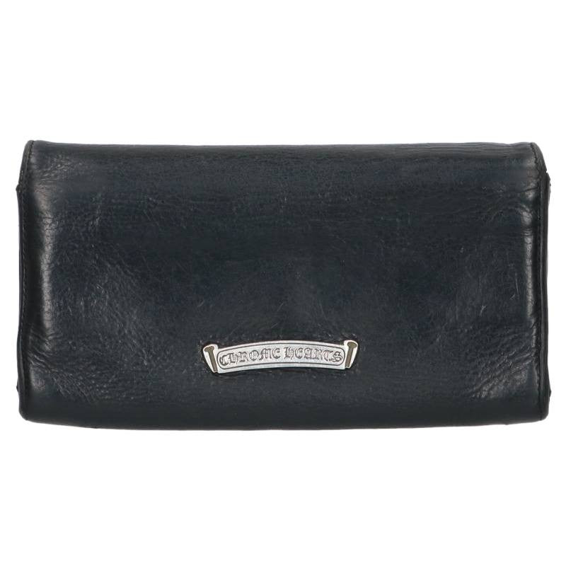 Chrome Hearts JUDY Cross Button Leather Wallet Size ONE SIZE