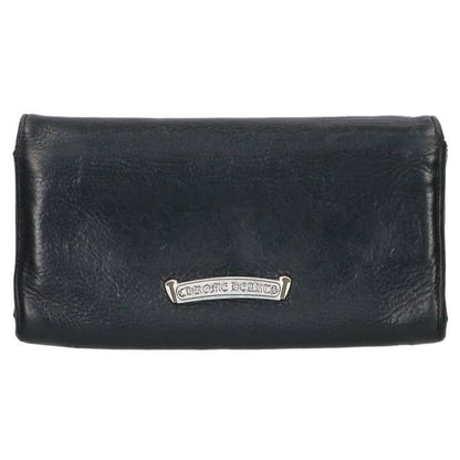 Chrome Hearts JUDY Cross Button Leather Wallet Size ONE SIZE