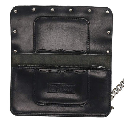 TENDERLOIN Borneo Skull Leather with Chain Wallet Size Multi