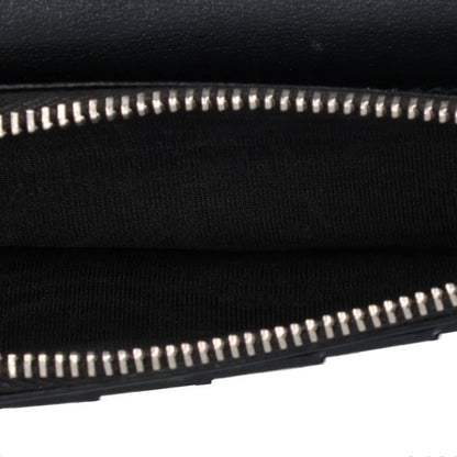 SAINT LAURENT PARIS 607746 Logo Wallet Black Size ONE SIZE