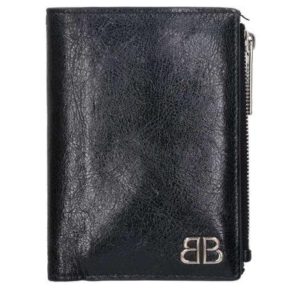 BALENCIAGA Monaco Leather Bi-fold Wallet Multi Size ONE SIZE