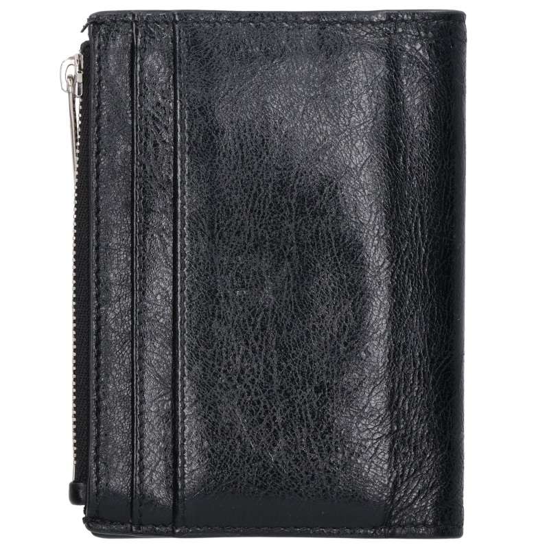 BALENCIAGA Monaco Leather Bi-fold Wallet Multi Size ONE SIZE