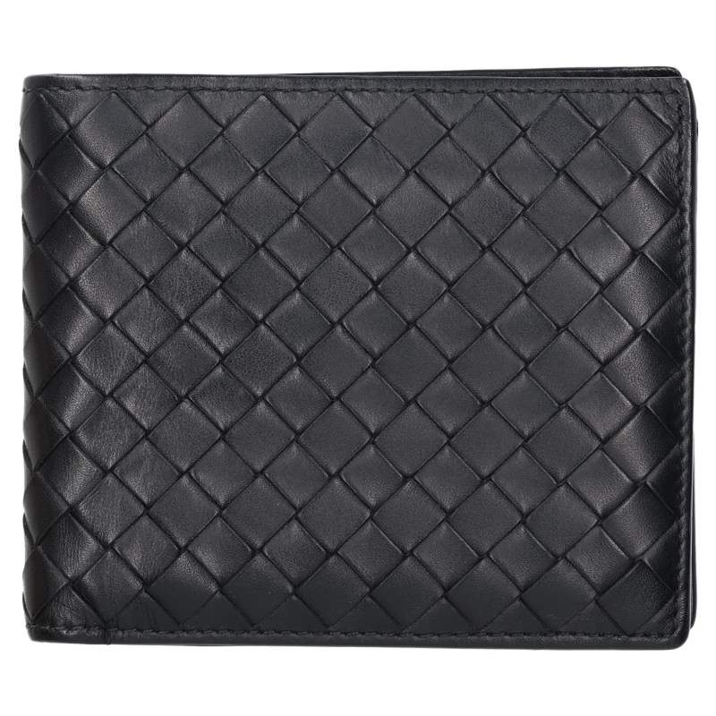 BOTTEGA VENETA Intrecciato Wallet Black Size ONE SIZE