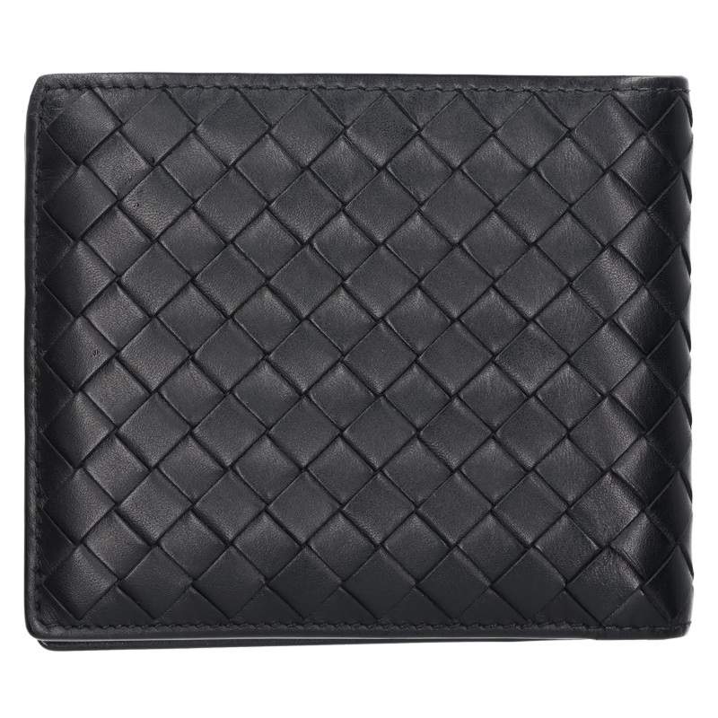 BOTTEGA VENETA Intrecciato Wallet Black Size ONE SIZE