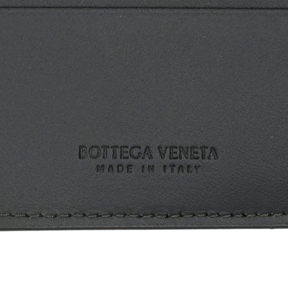 BOTTEGA VENETA Intrecciato Bi-fold Wallet Gray Size ONE SIZE