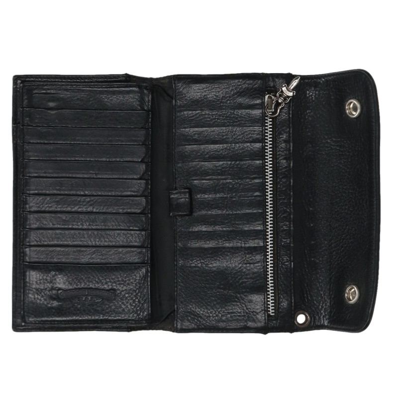 Chrome Hearts Wave Old Heart Wallet Multi Size ONE SIZE