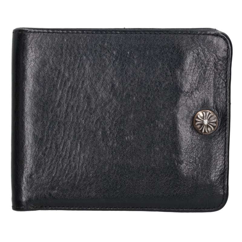 Chrome Hearts 1-Snap Cross Leather Wallet Size ONE SIZE