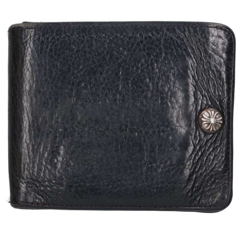 Chrome Hearts 1 SNAP Cross Button Wallet Multi Size ONE SIZE