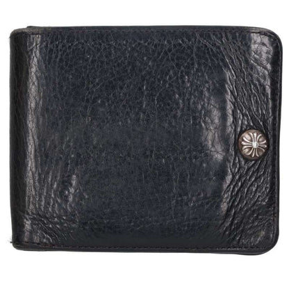 Chrome Hearts 1 SNAP Cross Button Wallet Multi Size ONE SIZE