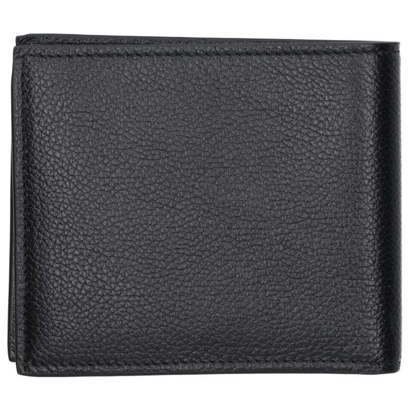 BALENCIAGA Cash Square Planet Wallet Black Size ONE SIZE