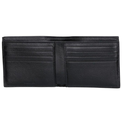 BALENCIAGA Cash Square Planet Wallet Black Size ONE SIZE