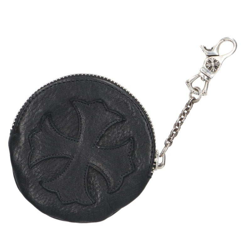 Chrome Hearts Chain CH Plus Patch Coin Case Size ONE SIZE