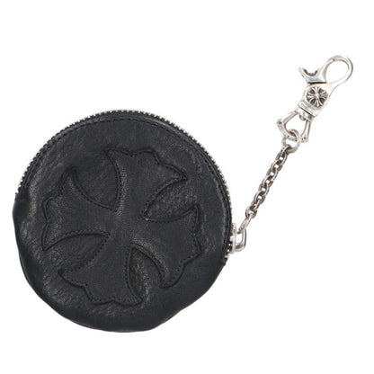 Chrome Hearts Chain CH Plus Patch Coin Case Size ONE SIZE