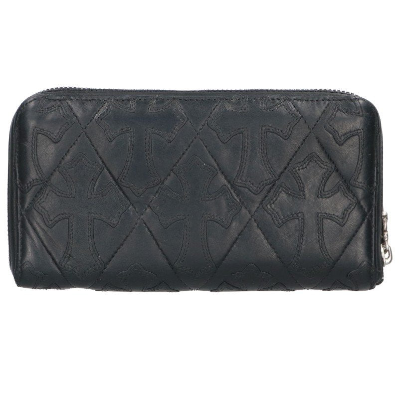 Chrome Hearts REC F ZIP Quilted Wallet Size ONE SIZE