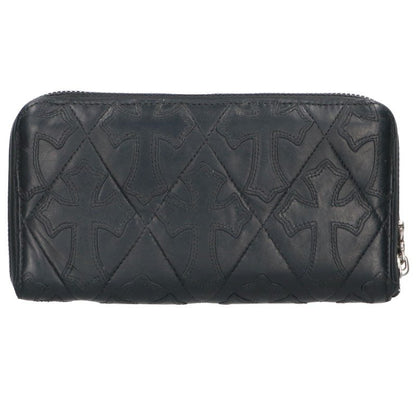 Chrome Hearts REC F ZIP Quilted Wallet Size ONE SIZE