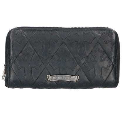 Chrome Hearts REC F ZIP Quilted Wallet Size ONE SIZE