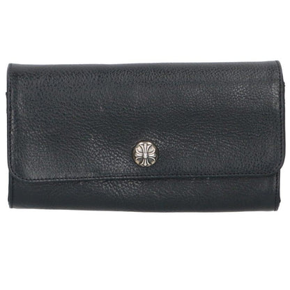 Chrome Hearts JUDY Cross Button Leather Wallet Size ONE SIZE