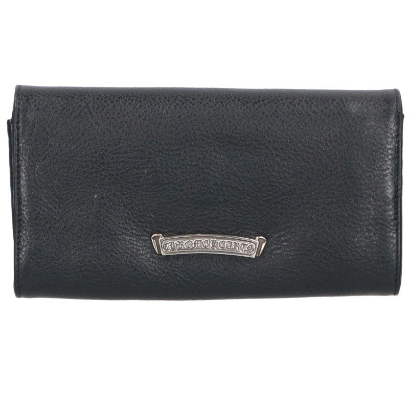 Chrome Hearts JUDY Cross Button Leather Wallet Size ONE SIZE