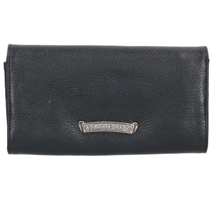 Chrome Hearts JUDY Cross Button Leather Wallet Size ONE SIZE