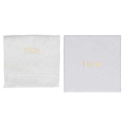DIOR Jacquard Lace Design Trifold Wallet Pink Size ONE SIZE