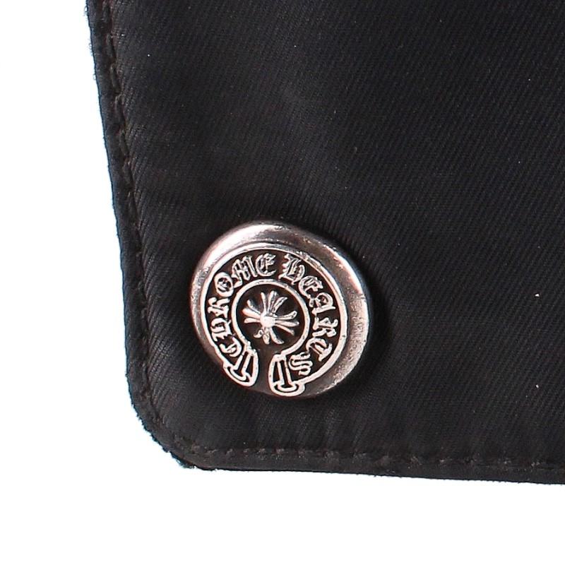 Chrome Hearts 1ZIP Nylon Button Wallet Size ONE SIZE