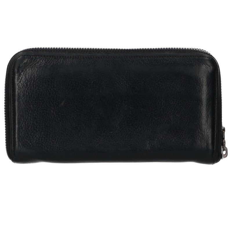 Chrome Hearts REC F ZIP Round Leather Wallet Size ONE SIZE