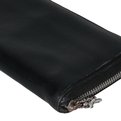 Chrome Hearts REC F ZIP Round Leather Wallet Size ONE SIZE