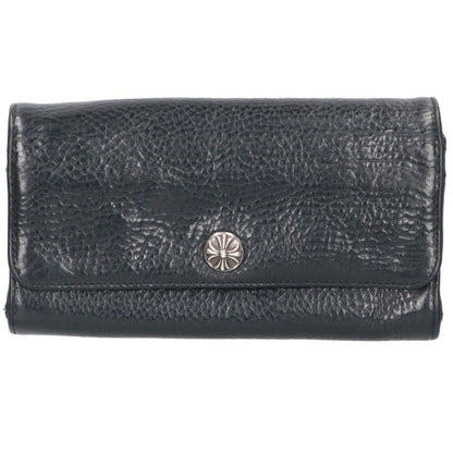 Chrome Hearts JUDY Cross Button Wallet Black Size ONE SIZE