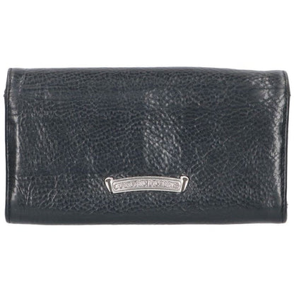 Chrome Hearts JUDY Cross Button Wallet Black Size ONE SIZE