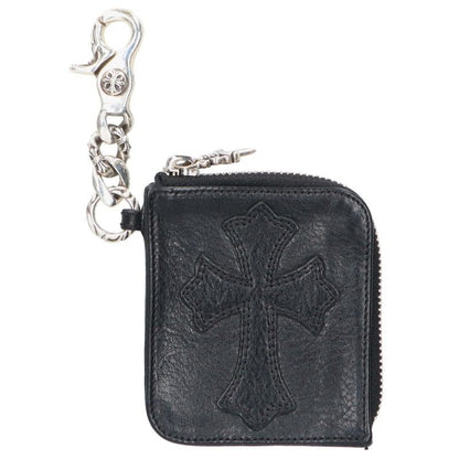 Chrome Hearts OFF THE CUFF Cross Coin Wallet Size ONE SIZE