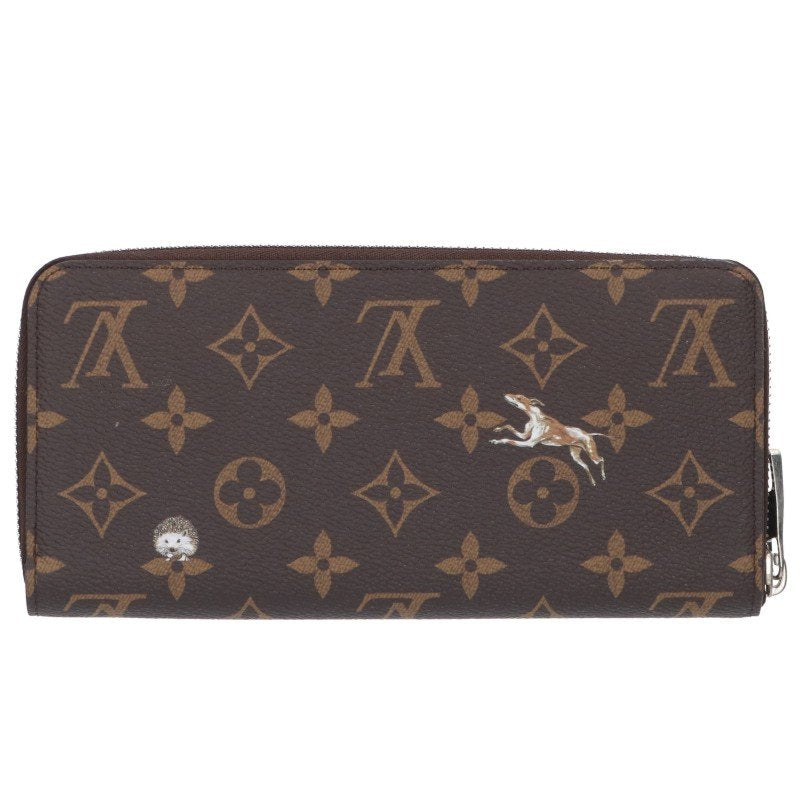LOUISVUITTON Monogram Animal Zippy Wallet Size ONE SIZE