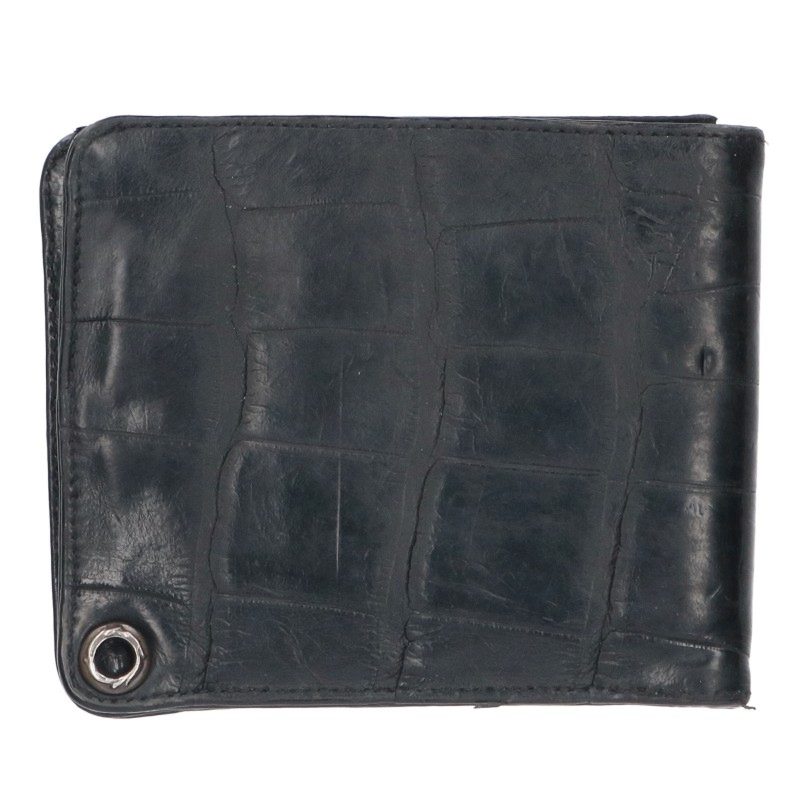 Chrome Hearts 1 Snap Cross Ball Leather Wallet Size ONE SIZE