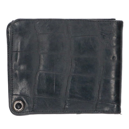 Chrome Hearts 1 Snap Cross Ball Leather Wallet Size ONE SIZE
