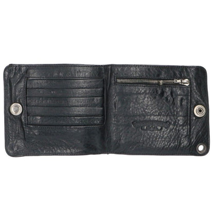 Chrome Hearts 1 Snap Cross Ball Leather Wallet Size ONE SIZE