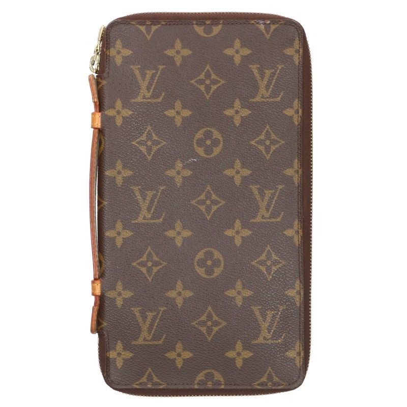 LOUISVUITTON Monogram Organizer Voyage Wallet