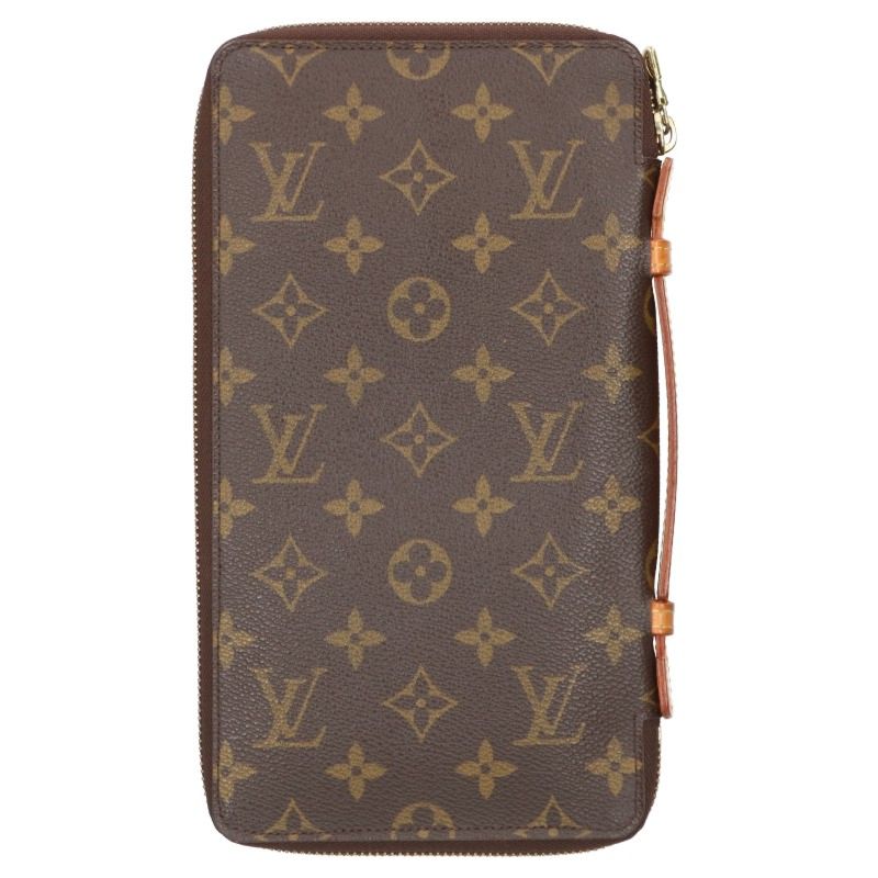 LOUISVUITTON Monogram Organizer Voyage Wallet