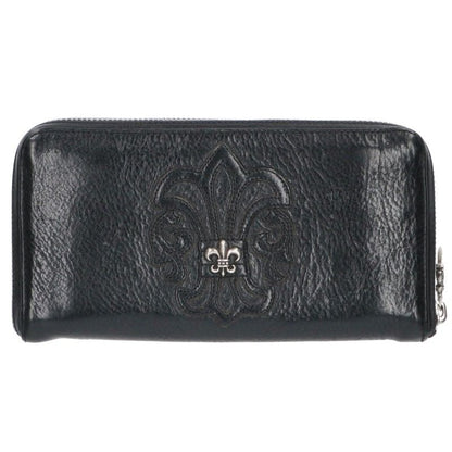 Chrome Hearts REC F ZIP BS Leather Wallet Size ONE SIZE