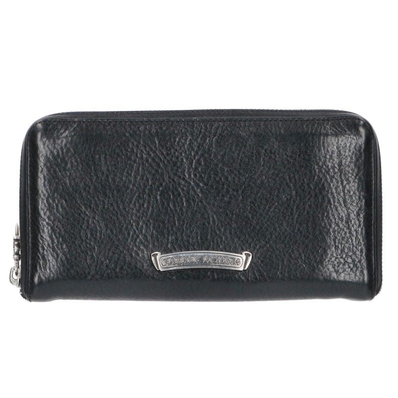 Chrome Hearts REC F ZIP BS Leather Wallet Size ONE SIZE